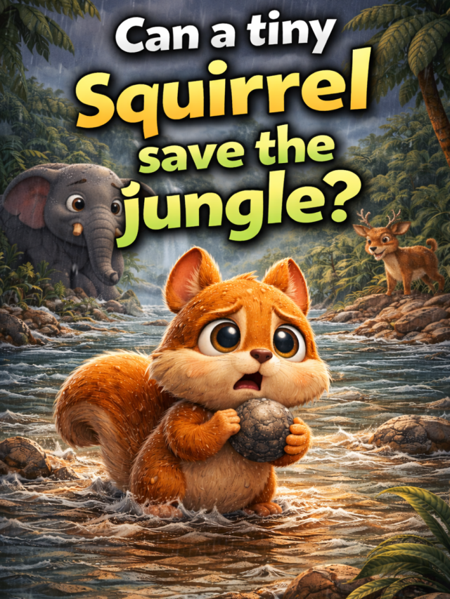Little squirrel motivational story