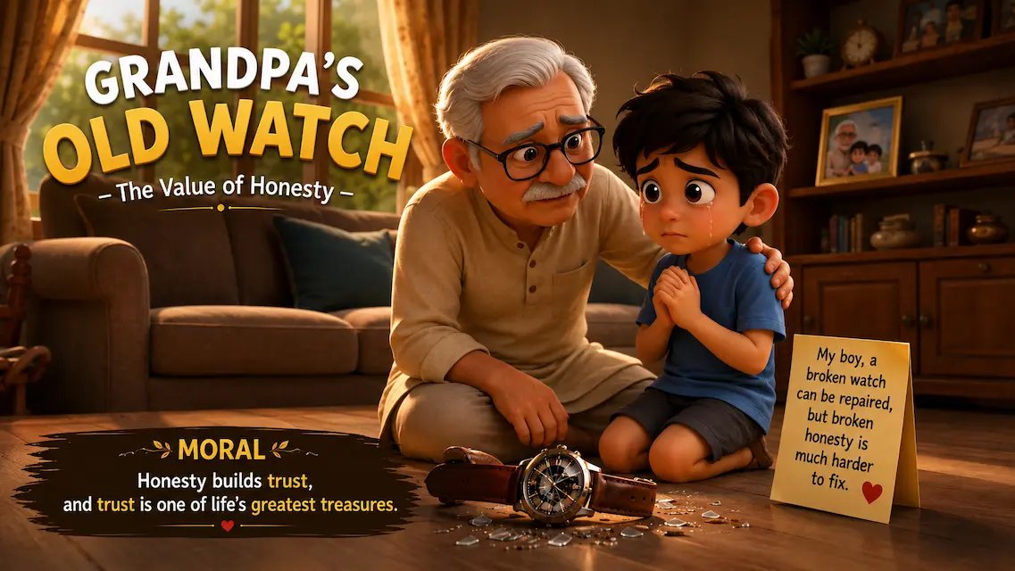Grandpa's Old Watch – The Value of Honesty