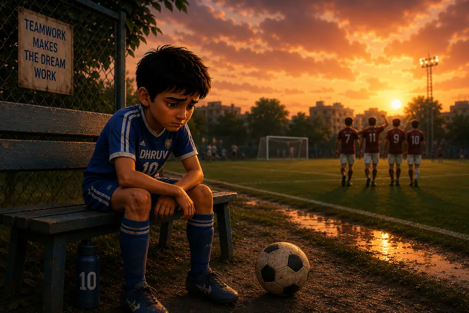 Dhruv Reflects on His Football Loss
